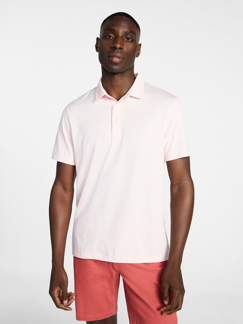 George Men's & Big Men's Relaxed Fit Short Sleeve Stretch Polo Shirt, Sizes S-5XL